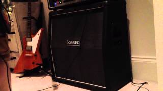 Video thumbnail for Crate Flexwave 120H amp demo by The Guitar Modder