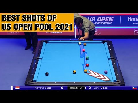 Best Shots of US Open Pool Championship 2021 | Best Pool/ Billiard Shots of 2021| Ever Wondered Pool