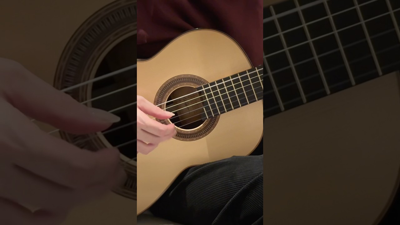 Silver Lining ✏️tabs on my website #chill #guitar #classicalguitar #neoclassical