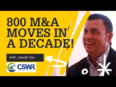 800 M&A Moves in a Decade, Yet You’ve Never Heard of this Water Utility!