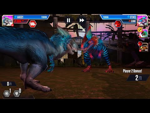 NEW EVENT YUDON VIP LV Vs SALAMANDER 16 | JURASSIC WORLD THE GAME