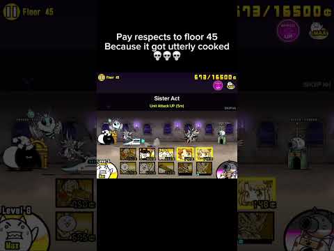 Floor 45 Gets Absolutely Disrespected 😈 (Battle cats)