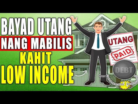 Paano Mabayaran ang Utang nang Mabilis - Debt Free  Tips!