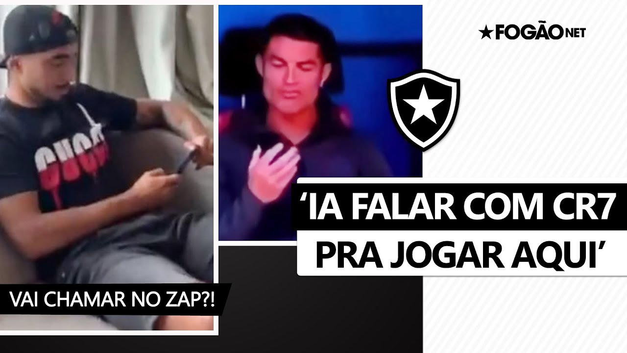 Rafael brinca de ‘virar empresário’ e convidar Cristiano Ronaldo para o Botafogo e atualiza previsão de estreia com a camisa 7 ✉️👀 Rafael brinca de ‘virar empresário’ e convidar Cristiano Ronaldo para o Botafogo e atualiza previsão de estreia com a camisa 7 ✉️👀