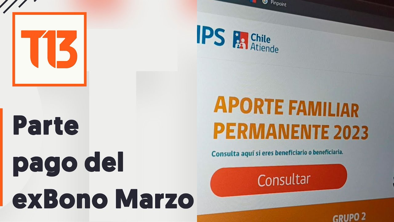 Comenzó pago del Aporte Familiar Permanente
