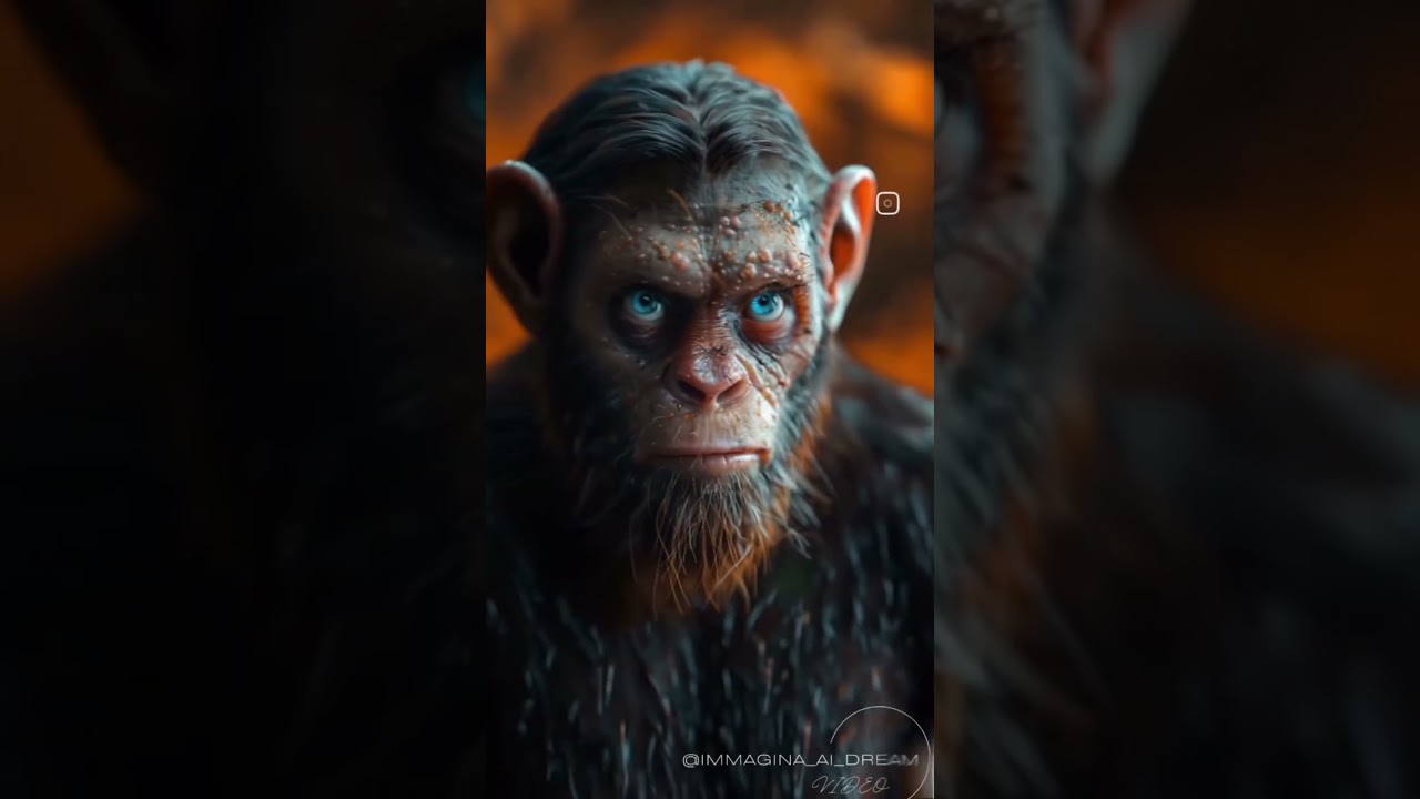 From fin to opposable thumb: an evolutionary odyssey. #evolution #aivideo #aiart #midjourney