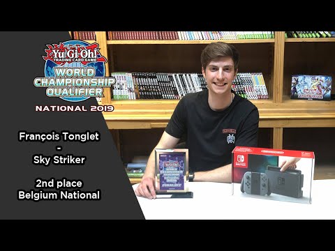 Yu-Gi-Oh ! 2nd place Belgium National 2019 - Sky Striker - François Tonglet
