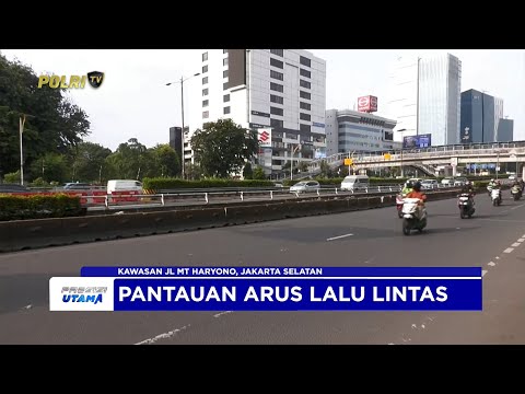 NTMC POLRI - PANTAUAN ARUS LALU LINTAS SORE 08/08/2025