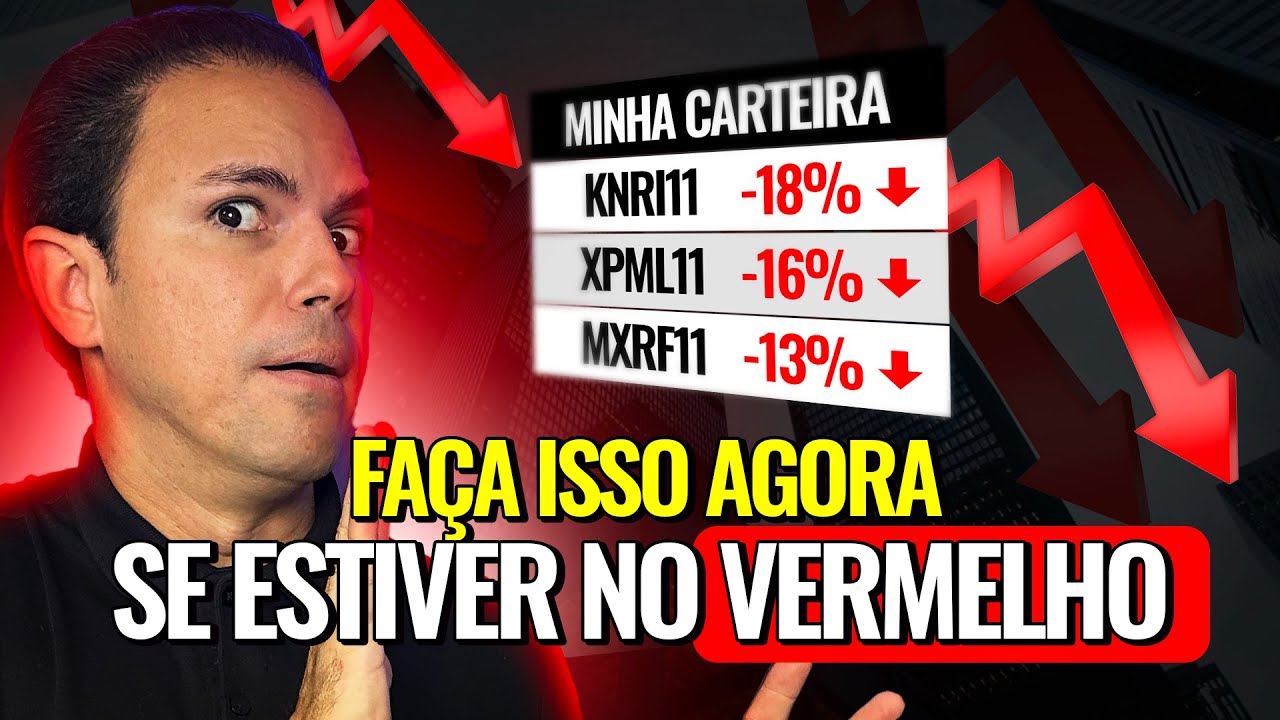 FAÇA ISSO SE SUA CARTEIRA DE FUNDOS IMOBILIÁRIOS ESTIVER NEGATIVA!