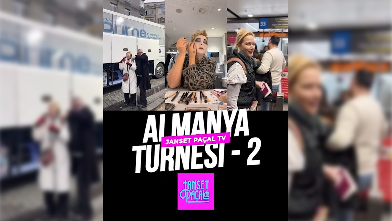 JansetPacalTV sunar TOMRİS ALMANYA TURNESİ 2 | 23-28 Mart 2026