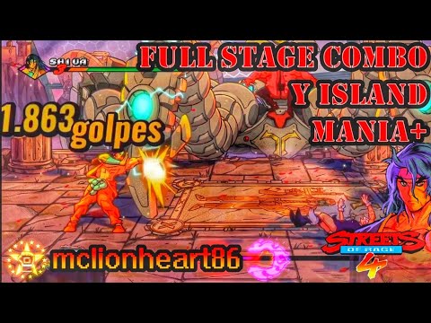 Streets of Rage 4/ V6 DLC/ Shiva/ MANIA+/ Full Combo estágio 12 (Perfect)!