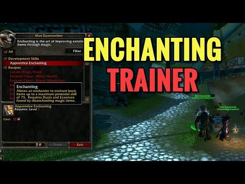 Thunder Bluff Enchanting Trainer Location (WoW Classic)