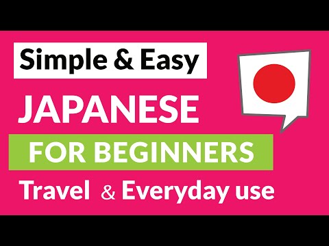 [ EASY ] Survival Japanese phrases #1  (Greetings and Essential phrases)