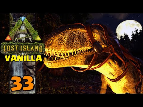 DOMANDO MEGALOSSAURO O DINO NOTURNO -ARK: SURVIVAL EVOLVED -  LOST ISLAND Vanilla - #33