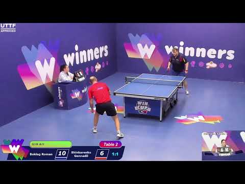 WINners CUP table 2  27.11 Boklag Roman - Shinkarenko Gennadii 20:00