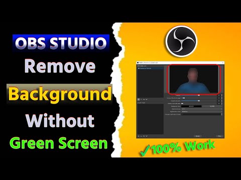 OBS Background Remove without Green Screen | No Green Screen? No Problem!