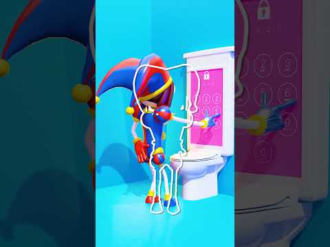 itoilet vs Pomni Perfect Outlines (The Amazing Digital Circus Animation)