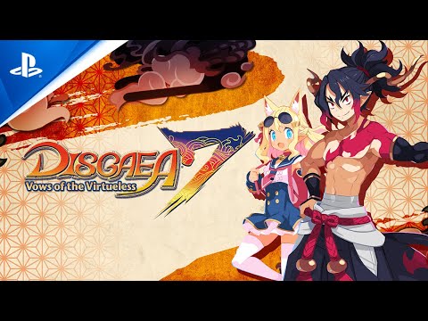 Disgaea 7: Vows of the Virtueless - Characters Trailer | PS5 & PS4 Games