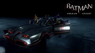 Batman: Arkham Knight - Batmobile Races [1960s TV Series Batmobile] (HD,60fps)