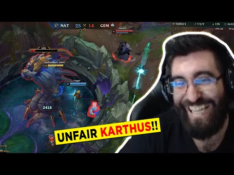 Unfair KARTHUS con il NAT!  | MrChuck12 | League of Legends (ITA)