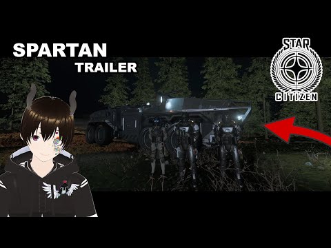 Star Citizen Anvil Spartan Trailer (v4.1.0)