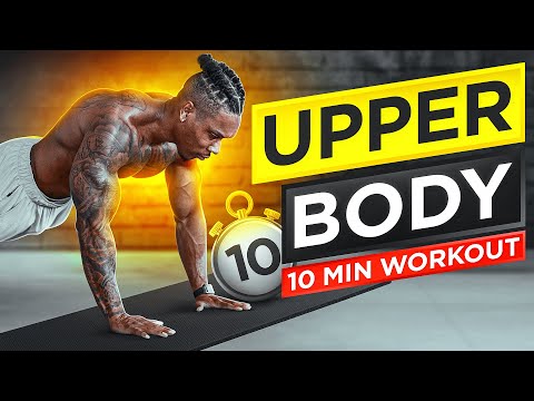10 MINUTE UPPER BODY WORKOUT FOR BEGINNERS