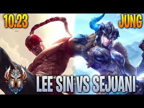 Lee Sin vs Sejuani - Jungle - 10.23 Challenger