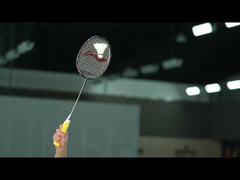 Research - Badminton Smash Slow Motion Showing Deformation of Shuttlecock During Impact #badminton