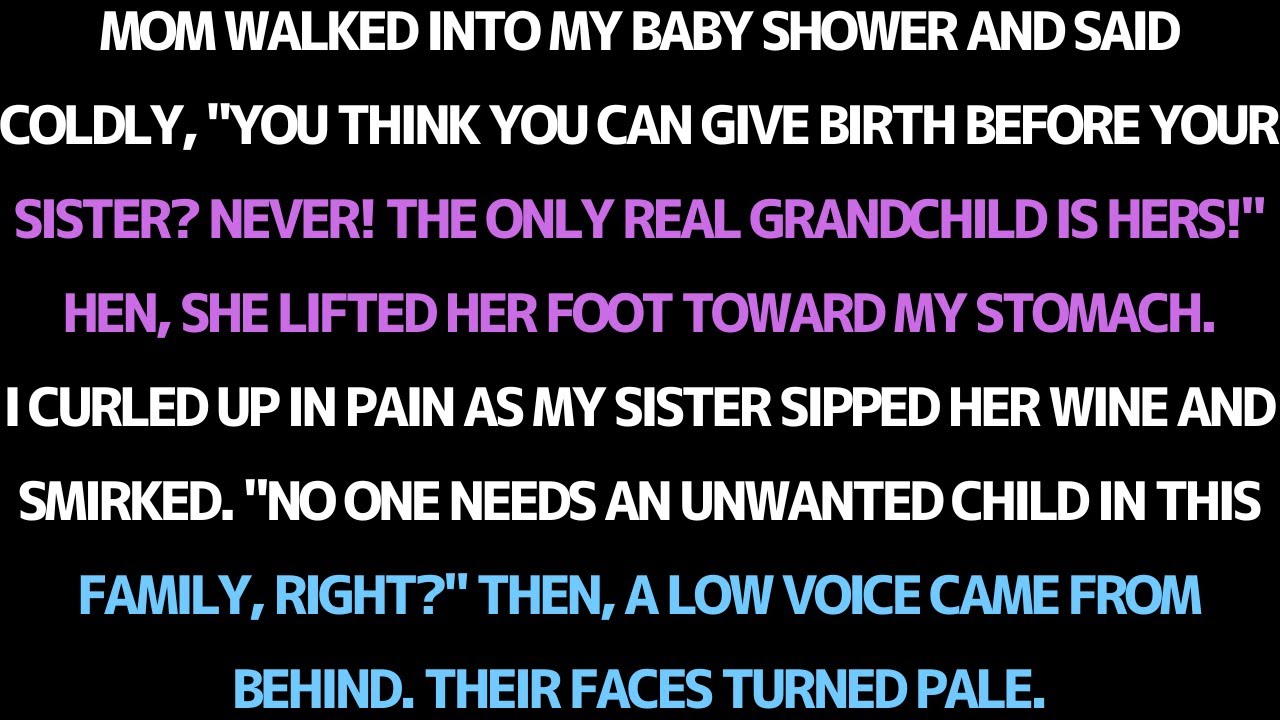 MY MOM AND SISTER ATTACKED ME AT MY BABY SHOWER… BUT THEN—