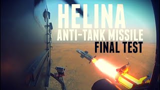 HELINA Missile Final Test