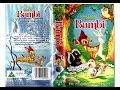Bambi UK VHS Opening 1994