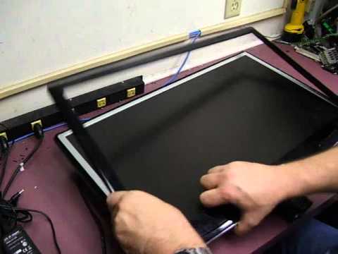 Repairing a LG W2753V-pf LCD monitor - Part 1 Disassembly