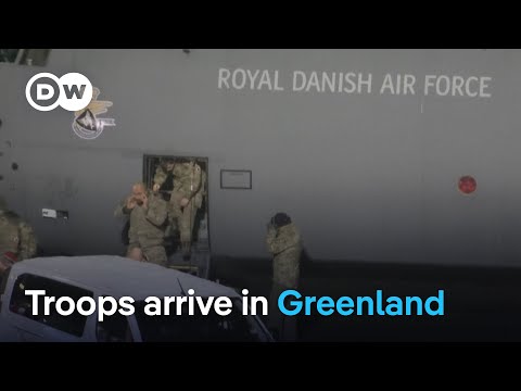 What is the mission of the troops that Europe is sending to Greenland? | DW News