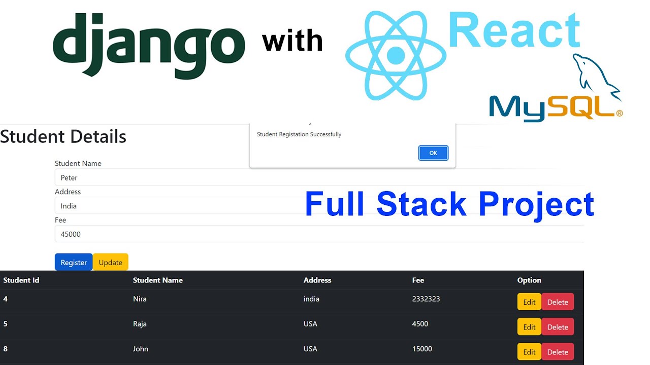 Build a POWERFUL Full Stack App with Django and React!