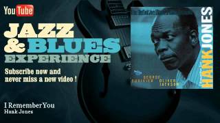 Hank Jones - I Remember You - JazzAndBluesExperience