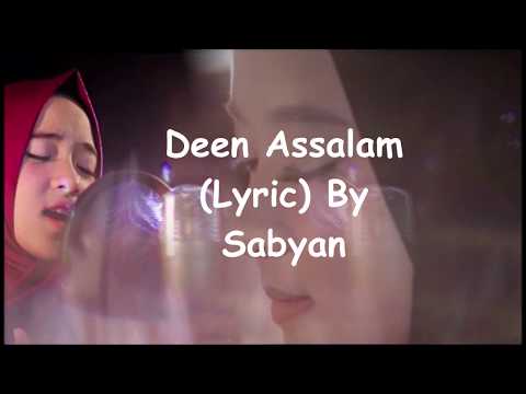 LIRIK DEEN ASSALAM - SABYAN (LYRIC)