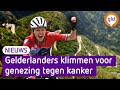 Roos verloor haar vader en fietst nu voor hem  Alpe d'Huez op