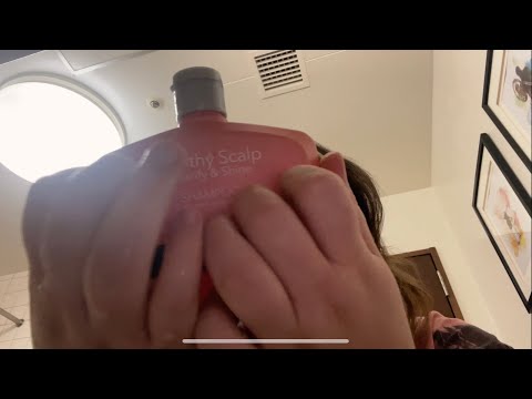 ASMR Hair Series Part 2: 🫧 Sudsy Shampoo, Hair Mask + Scalp Massage 💆‍♀️