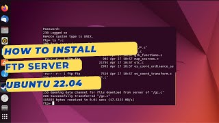 How to install an FTP Server on Ubuntu 22.04 with VSFTPD