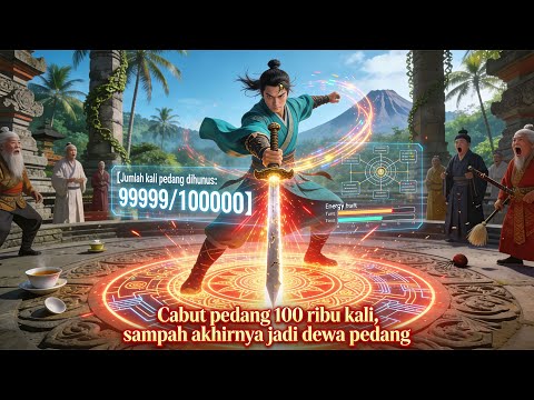 🤨Terbang Jadi Sampah, Ku Andalkan Cabut Pedang 100 Ribu Kali Jadi Dewa Pedang`#drama #film