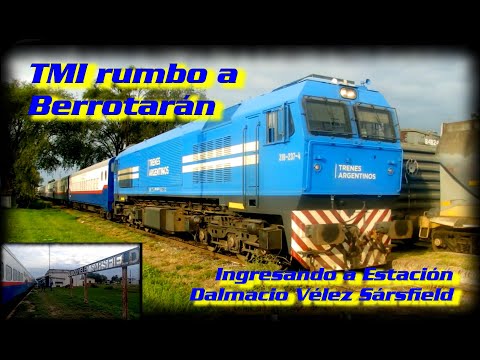Tren Museo Itinerante ingresando a Estación Dalmacio Vélez Sársfield - 23/06/2025