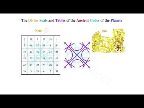 The Sun's Magic Square