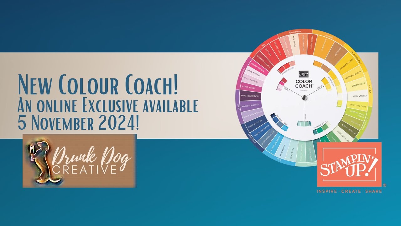 New release!  Stampin' Up! Color Coach - a game changer!