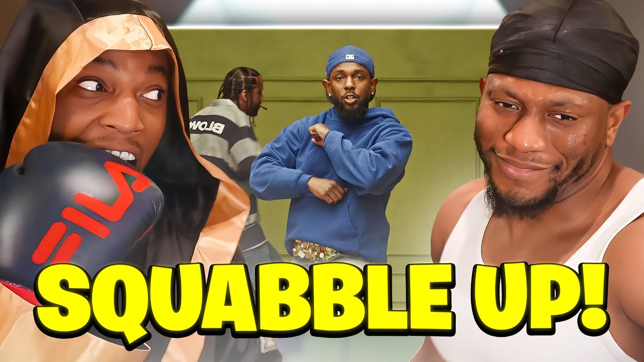 Kendrick Lamar- Squabble Up - REACTION