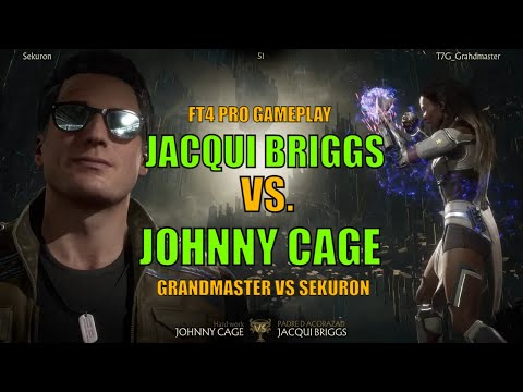 SEKURON VS GRANDMASTER - JOHNNY CAGE VS JACQUI - FT4 PRO GAMEPLAY - MK11 Ultimate