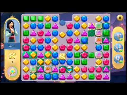 DISNEY PRINCESS MAJESTIC QUEST MULAN #657 LEVEL 96 ANDROID GAMEPLAY HD (OFFICIAL VIDEO).