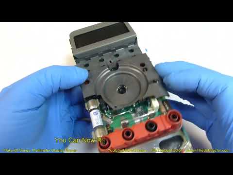 Fluke 80-Series Meter Faded Display Repair