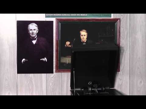 Edison blue amberol cylinder 5027 - Rovin Gambler by Vernon Dalhart & Chorus