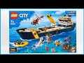 LEGO City 60266 Ocean Exploration Ship Speed Build Review
