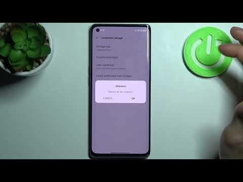 How to Clear Credentials on OPPO Reno6 Pro 5G - Remove All Credentials